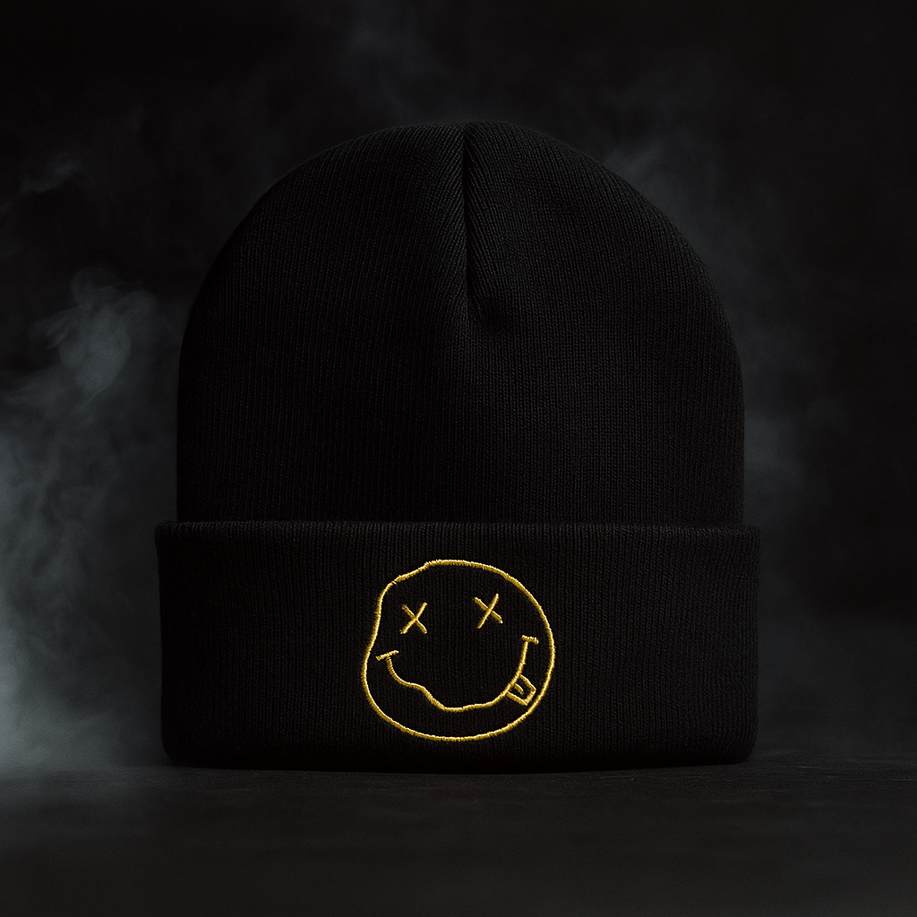 XX Faded Smiley Beanie
