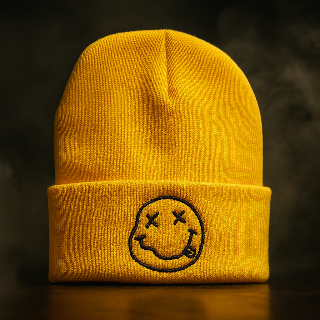 XX Faded Smiley Beanie