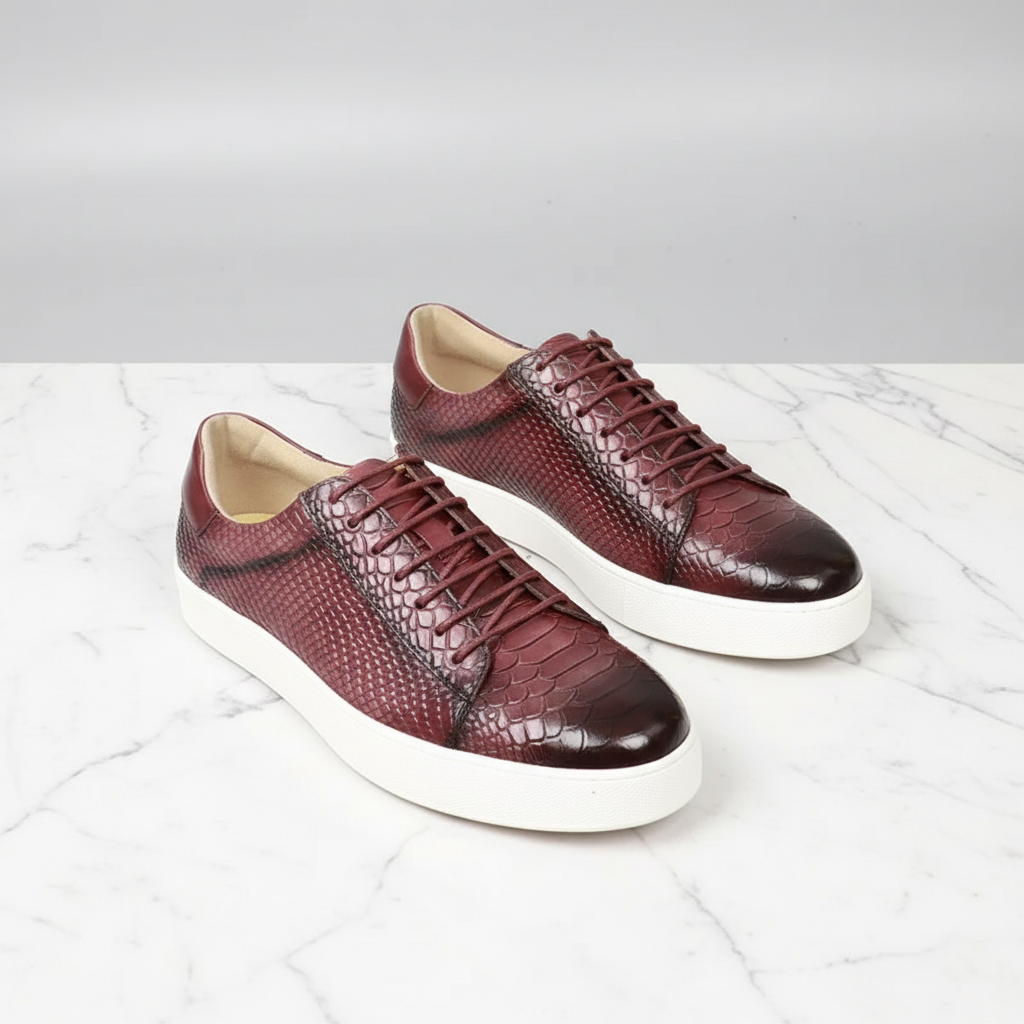 Serafino Leather Sneakers