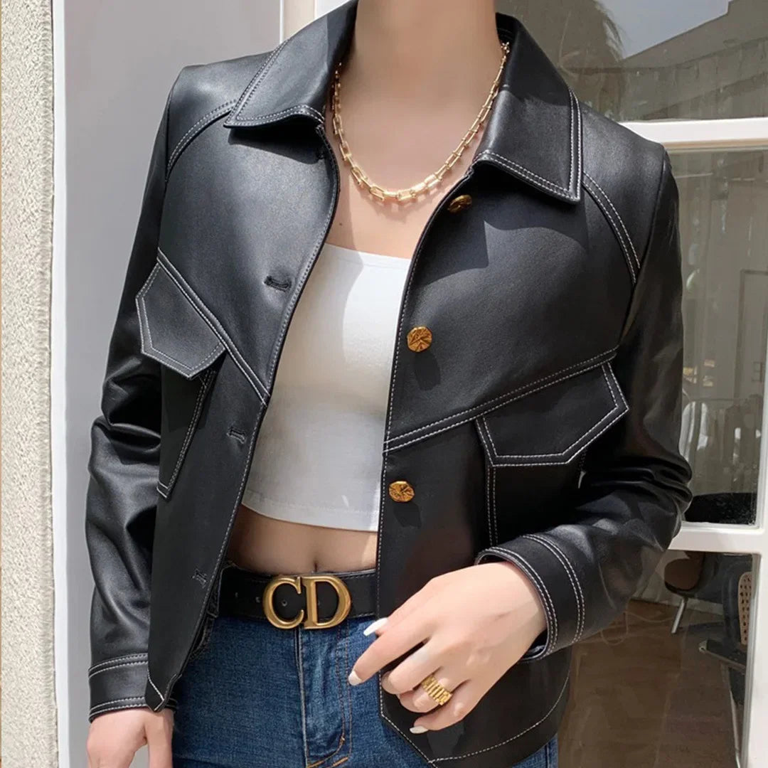 Harlow Leather Jacket