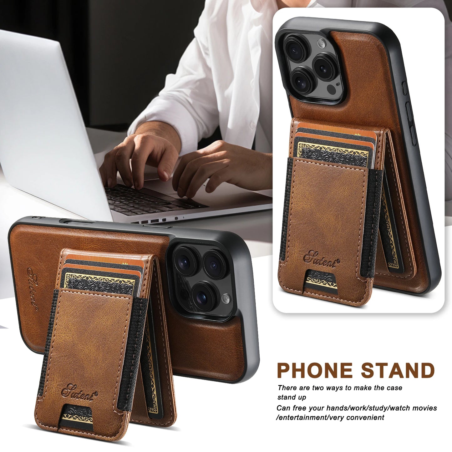 Cavalieri Leather iPhone Case