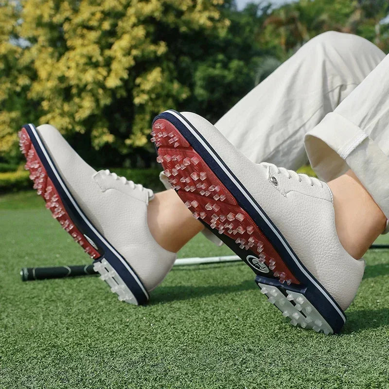 Annbriar Leather Golf Shoes