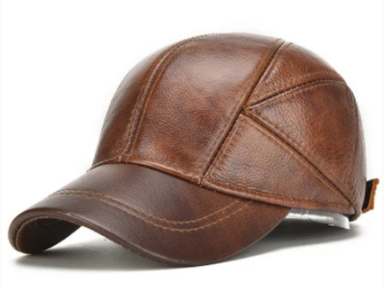 Milano Leather Vintage Cap