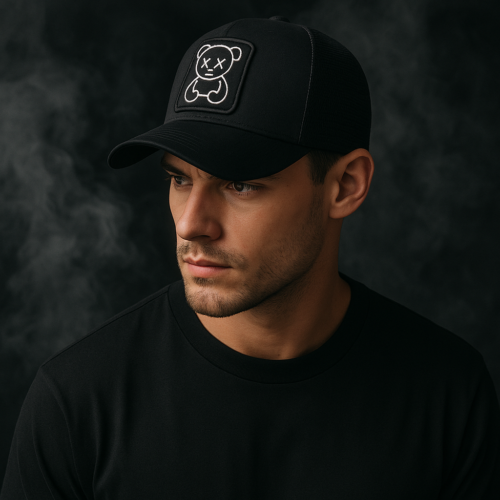 XX Ghosted Teddy Trucker Hat
