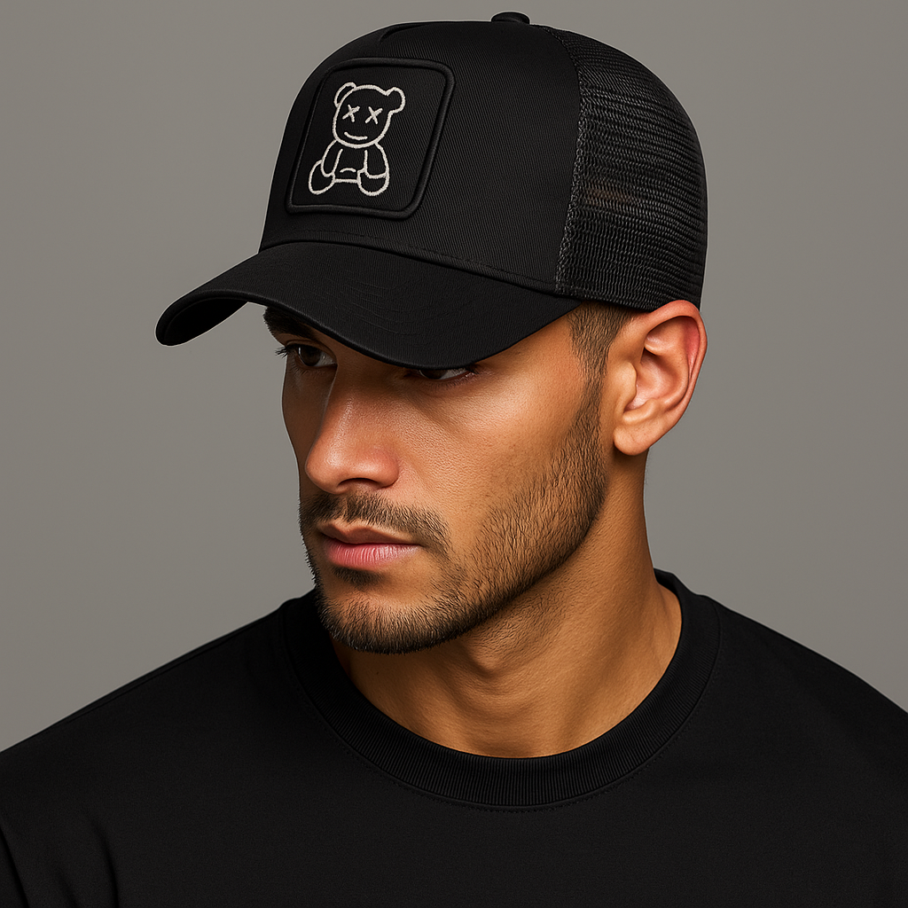 XX Ghosted Teddy Trucker Hat