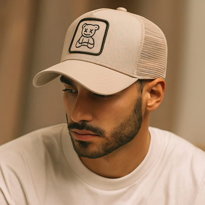 XX Ghosted Teddy Trucker Hat