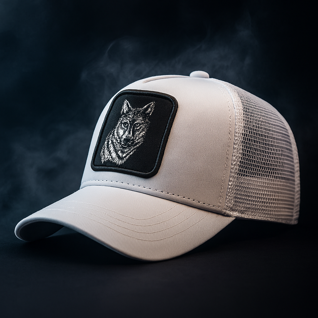 Midnight Wolf Trucker Hat