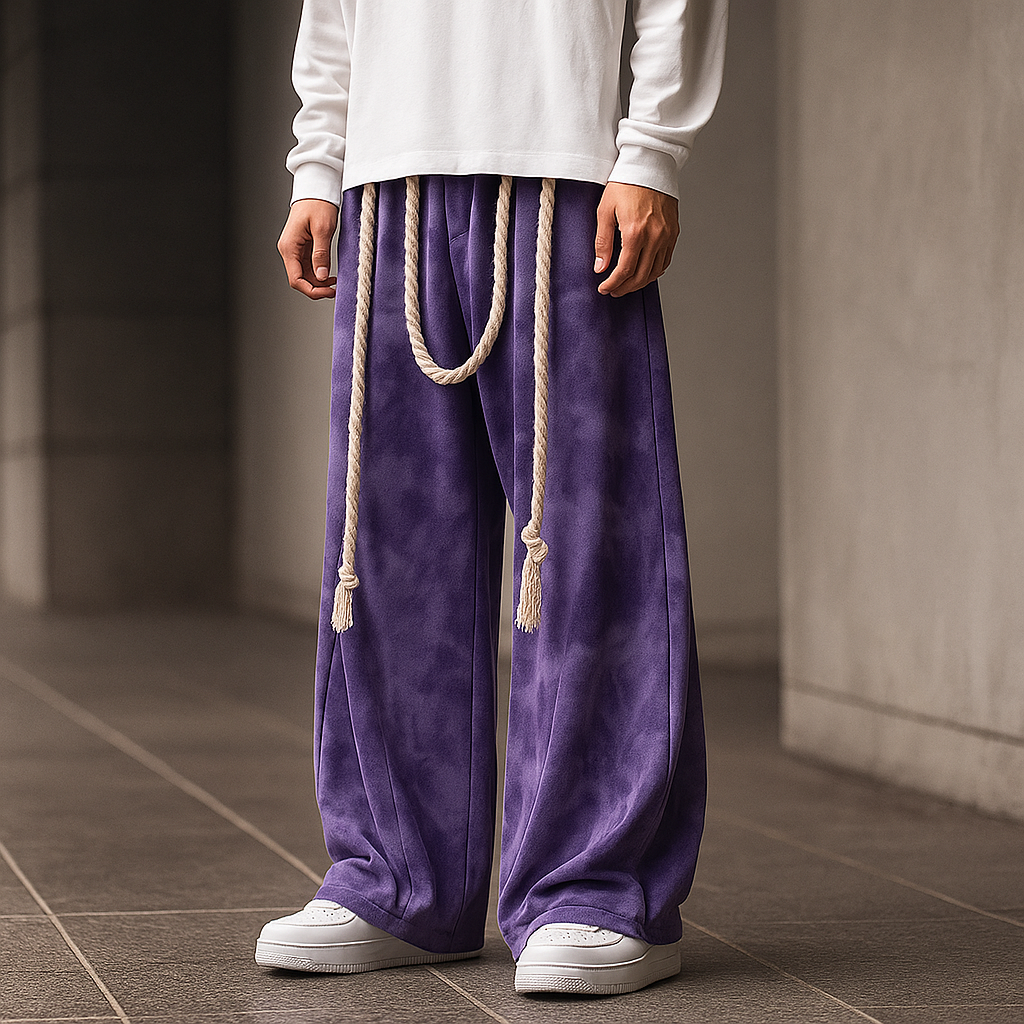 Ginza Wide-Leg Sweatpants