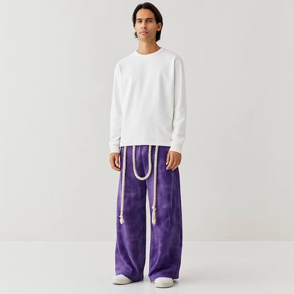 Ginza Wide-Leg Sweatpants