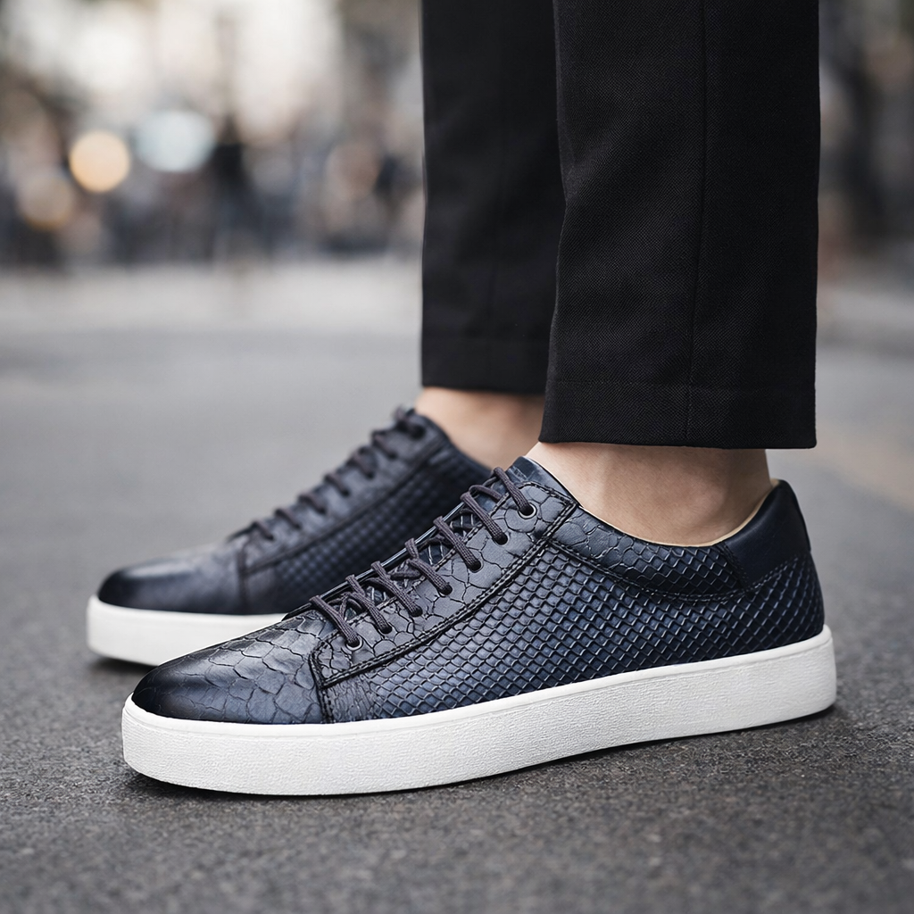 Serafino Leather Sneakers