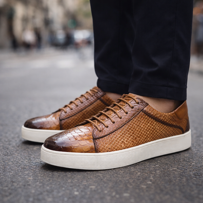 Serafino Leather Sneakers