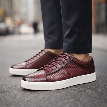 Serafino Leather Sneakers