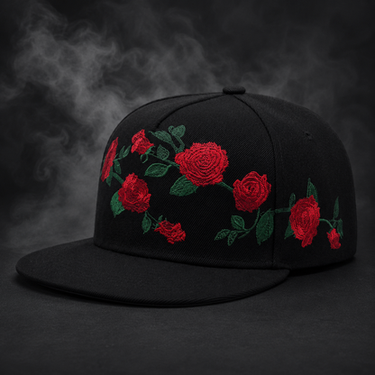 Midnight Rose Snapback