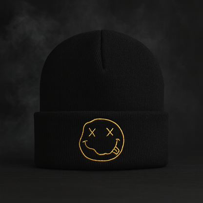 XX Faded Smiley Beanie