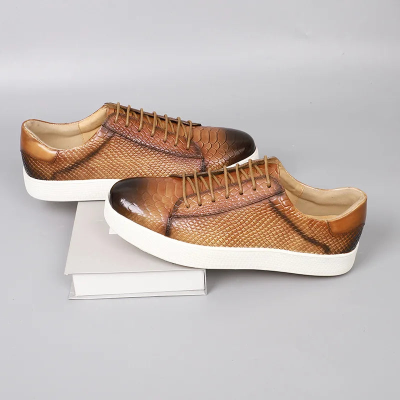 Serafino Leather Sneakers