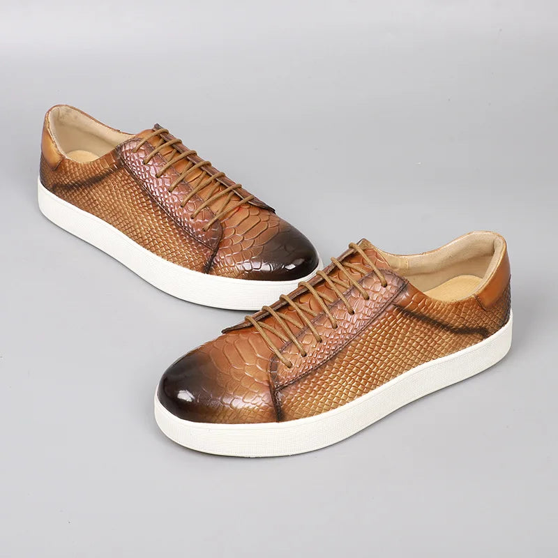 Serafino Leather Sneakers