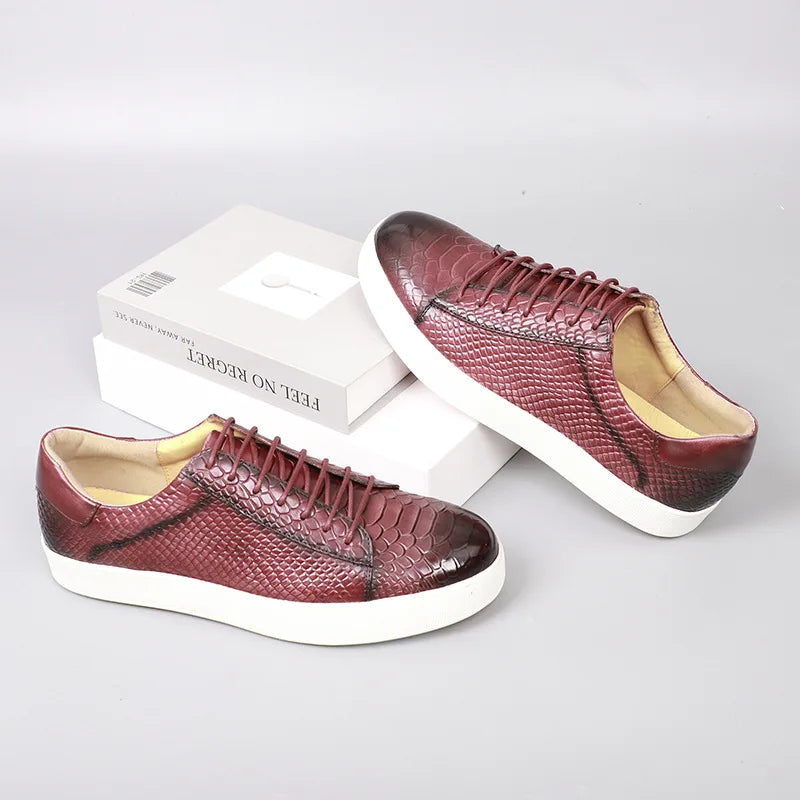 Serafino Leather Sneakers