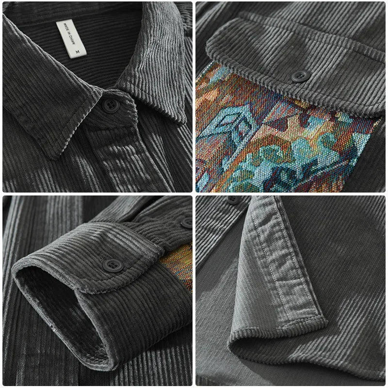 Carlsbad Corduroy Retro Button-Up