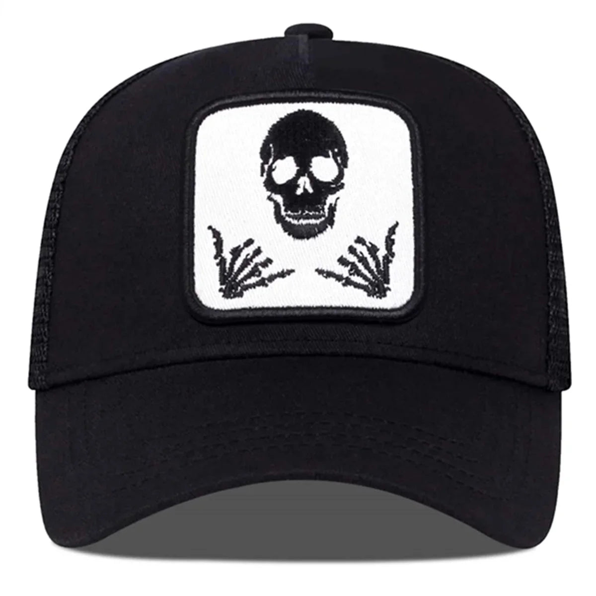 Faded Skull Trucker Hat