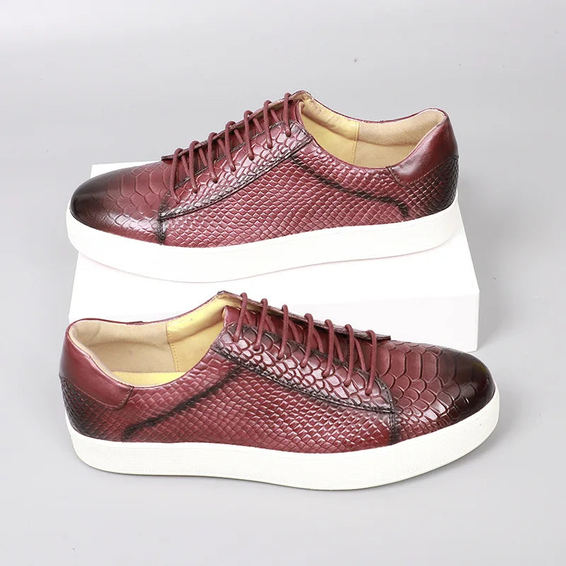 Serafino Leather Sneakers