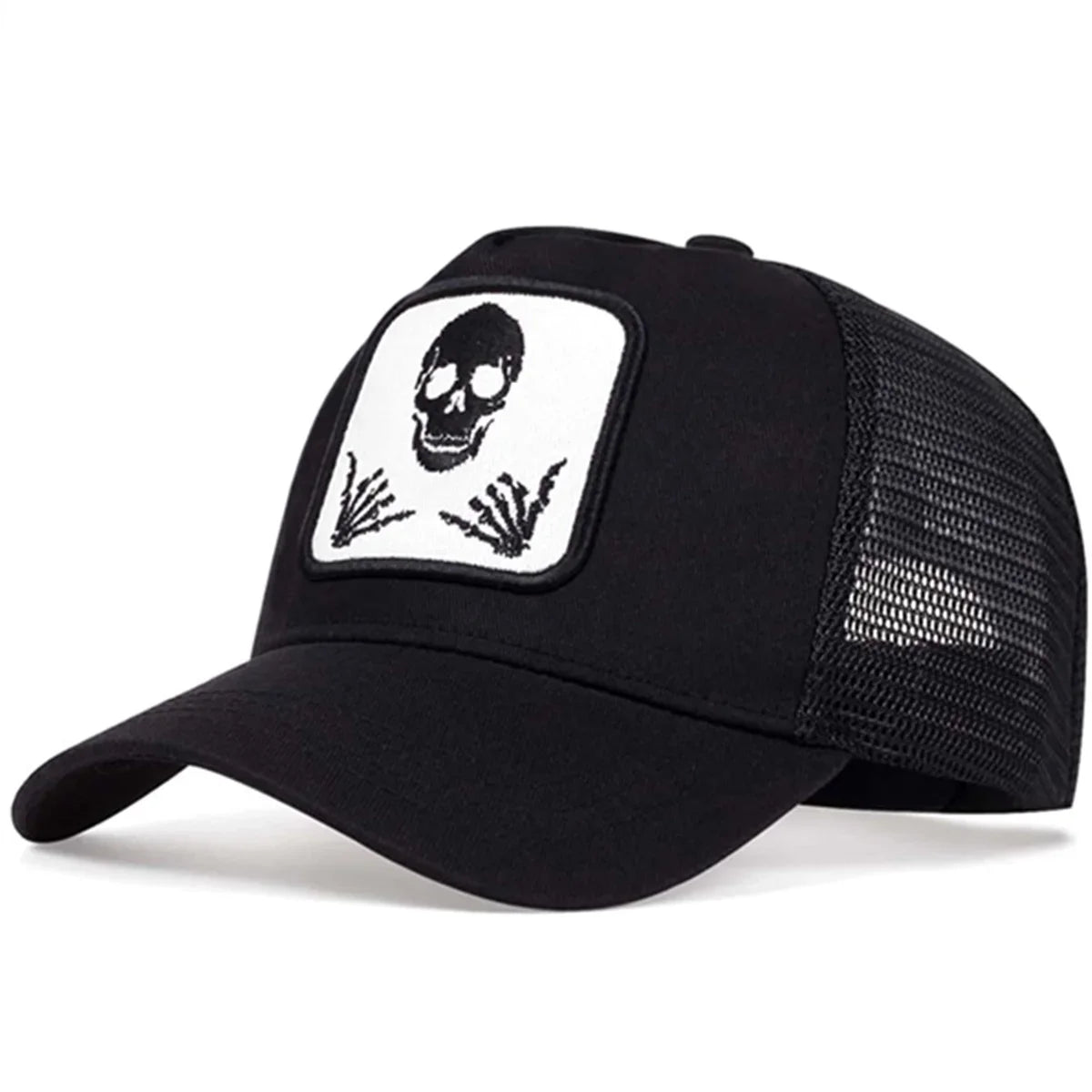 Faded Skull Trucker Hat