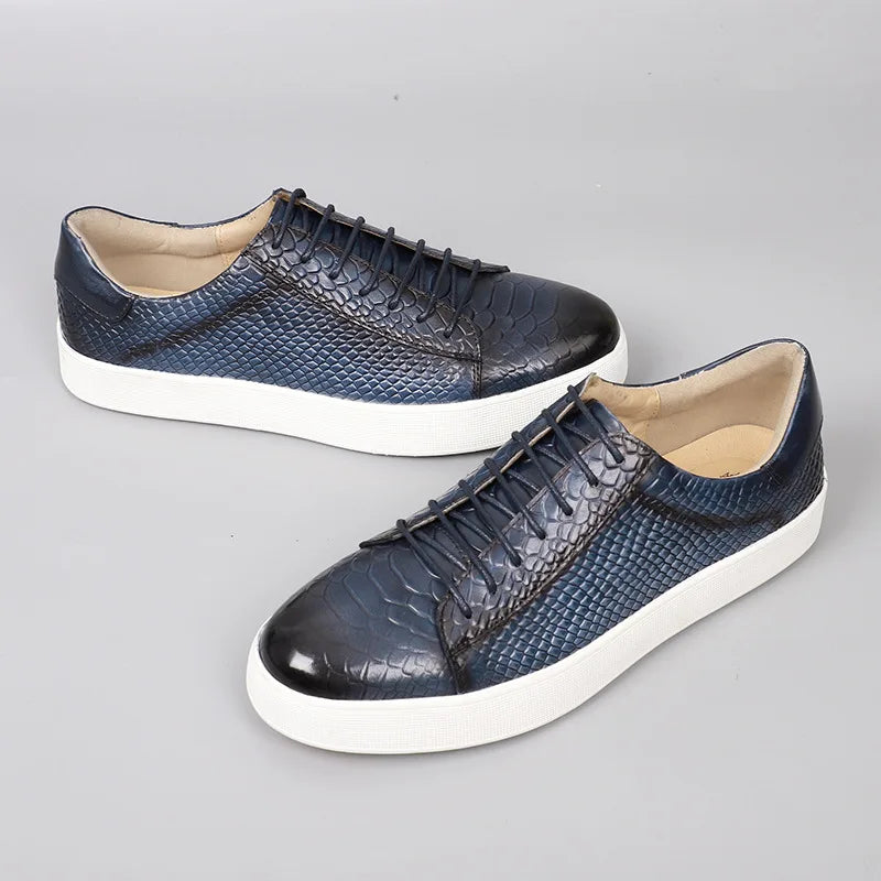 Serafino Leather Sneakers