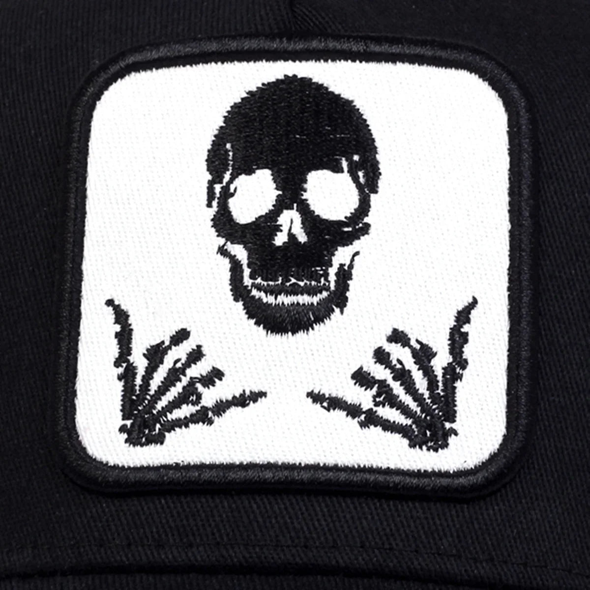 Faded Skull Trucker Hat