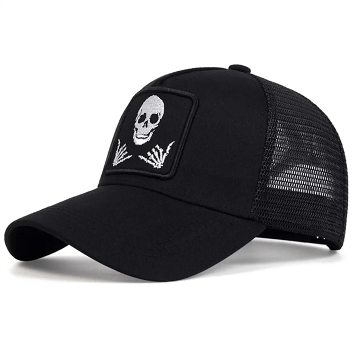 Faded Skull Trucker Hat